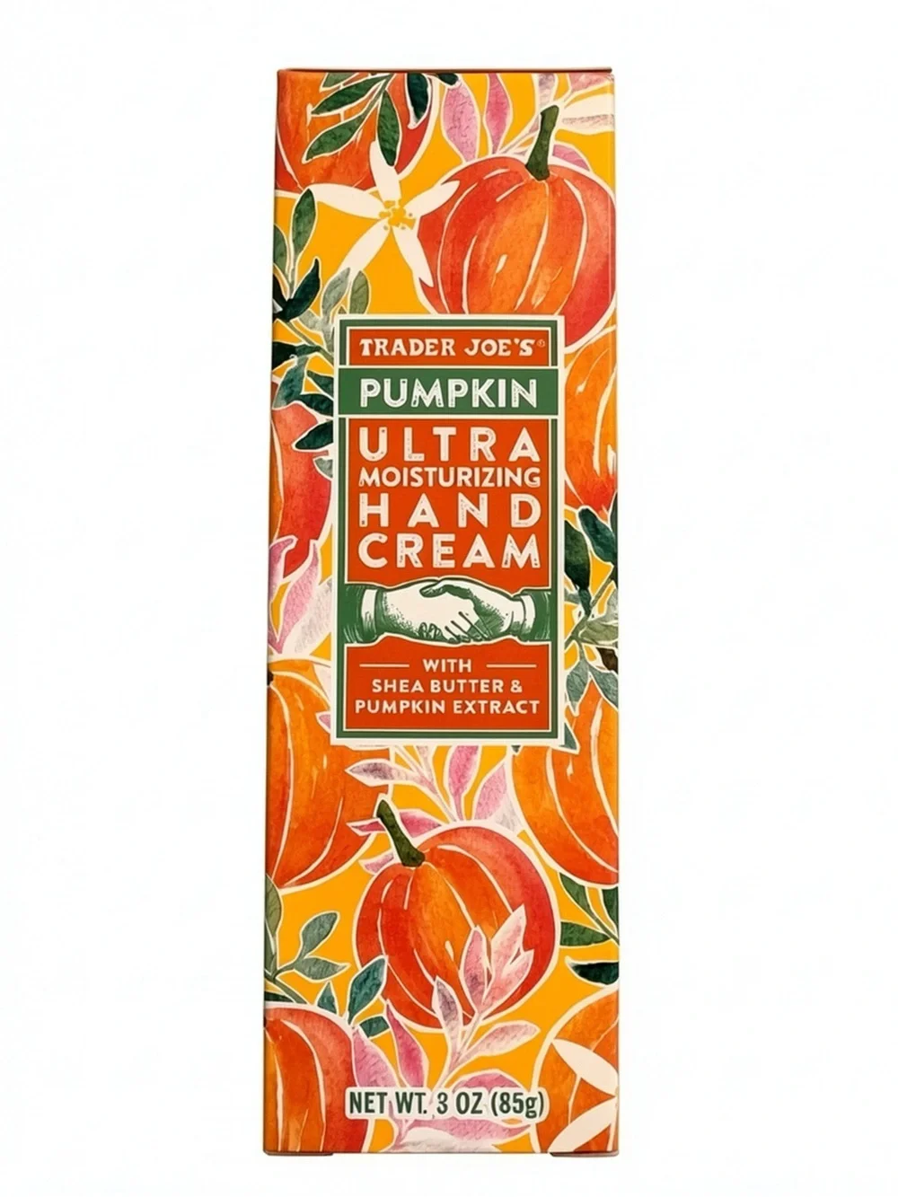 NIB Trader Joe’s Limited Edition Ultra Moisturizing Hand Cream Set Pumpkin Duo